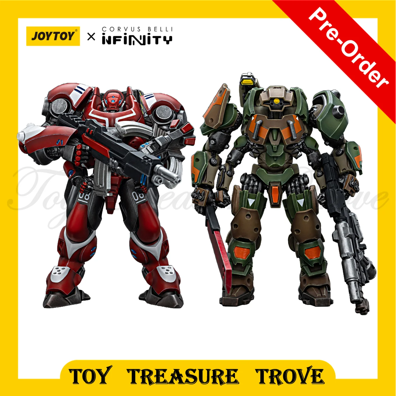 

[Pre-Sale] JOYTOY Warhammer 40k Infinity 1/18 Action Figure Nomads Gecko Squadron Shakush Light Armored Unit Anime Model Toys