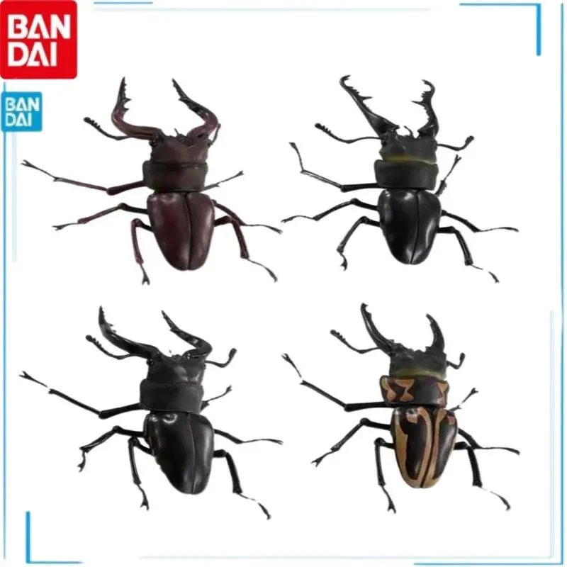 

BANDAI Simulated Insect A Guide To Biology Trypoxylus Dichotomus Lucanidae Coleoptera Active Joint Kids Toys in Stock