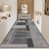 Modern Luxury Long Corridor Carpet Non-slip Stairway Hallway Stairs Decoration Rugs Washable Kitchen Mat Customizable Aisle Rug 1
