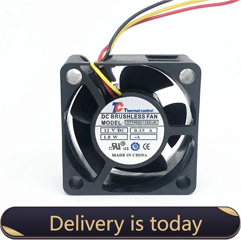 40mm 40x40x20mm server fan 4020 12v  4cm server inverter  cpu axial blower cooling fan 3PIN 3pcs avc 4020 40x40x20mm 40mm server fan 15000rpm dbta0420b2u dc 12v 0 5a 4pin pwm