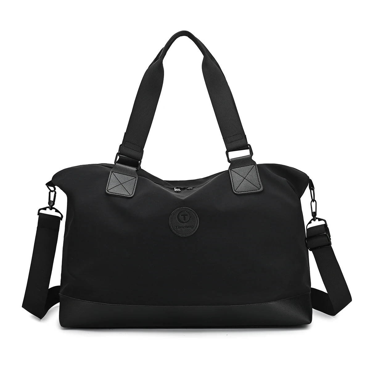 Multifunctional travel and fitness bag - large capacity, adjustable shoulder strap, durable polyester fiber, perfect choice for