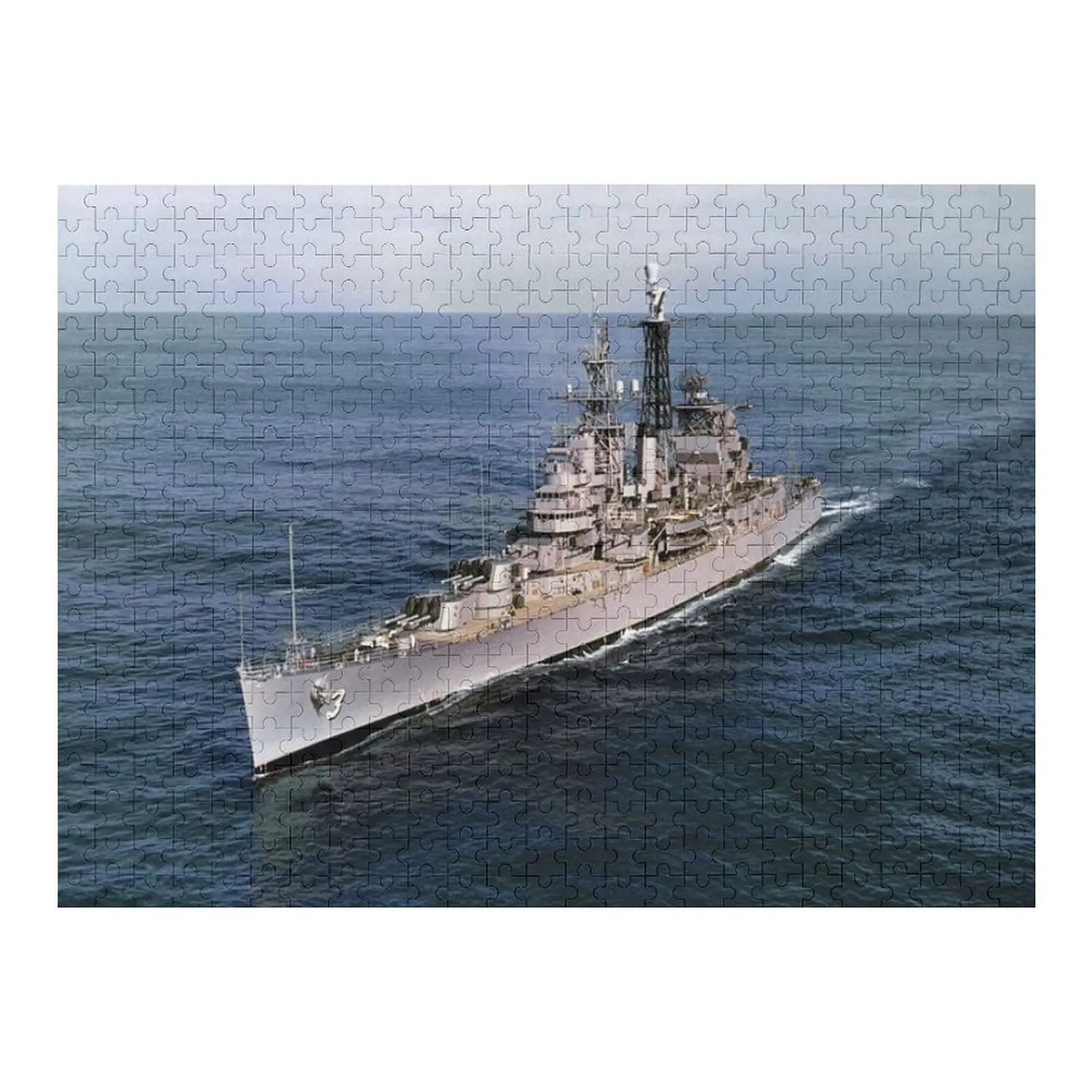 

USS GALVESTON (CLG-3) SHIP'S STORE Jigsaw Puzzle Customized Photo Woods For Adults Custom Child Gift Puzzle