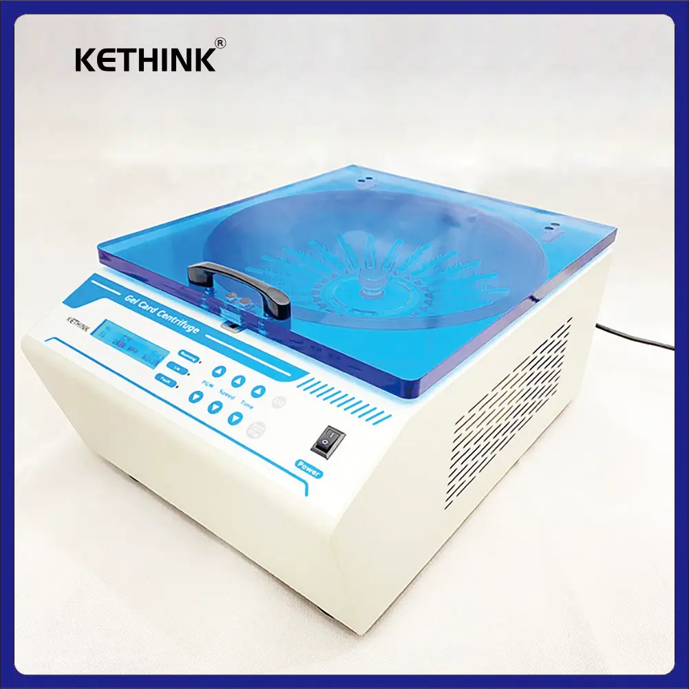 KETHINK KT-BMC1000-24 Blood Micro Column Gel Centrifuge for Red Blood Cell Washing Laboratory Scientific Equipment