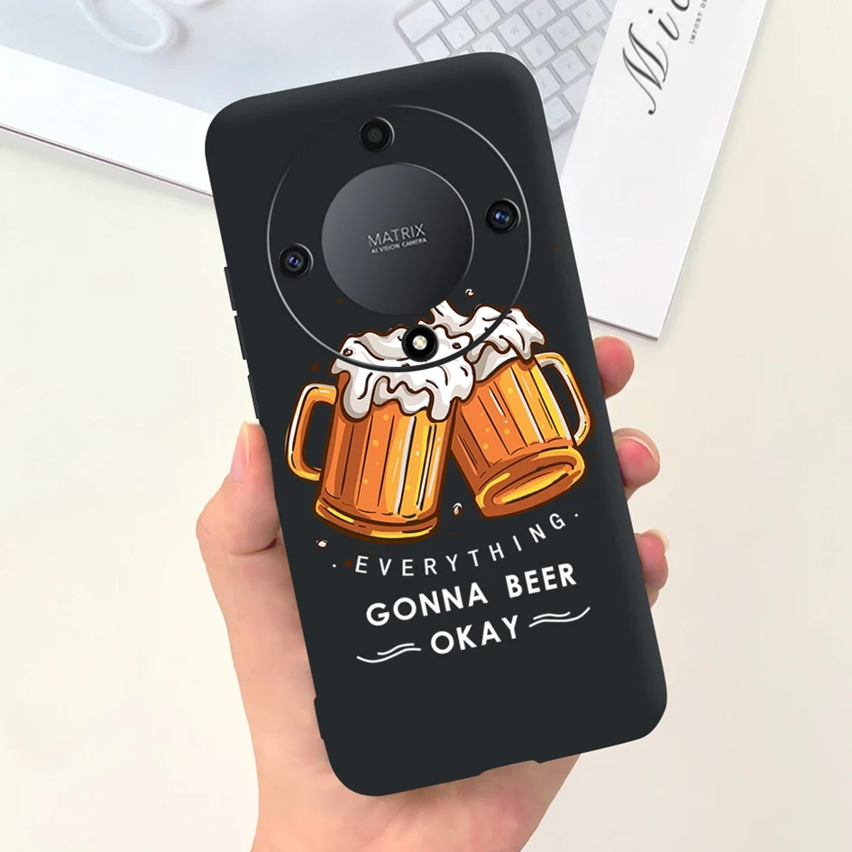 Lovely Cartoon Flower Slim Soft Silicone Phone Case Cover