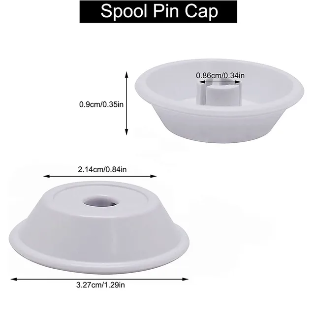 50 Unid. Carretel De Plástico Para Maquina De Coser Singer | Cuotas Sin