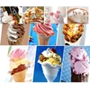 Ice Cream Machine GQ-618STB 1800W Commercial Desktop Vertical Small Automatic Home Soft LCD Panel Puffing Maker Countertop 5