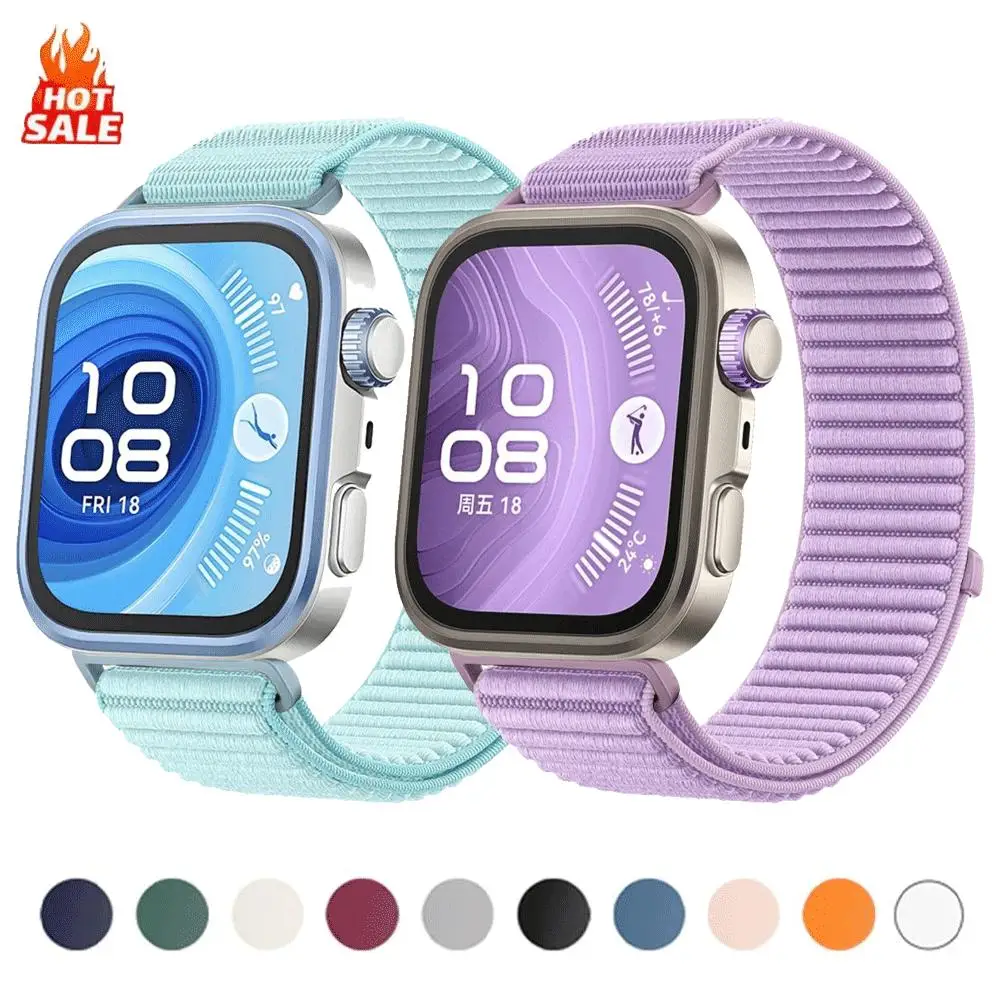 Nylon Braided Sport Strap for Smartwatch - Durable and Stylish Band Accessory