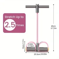 Adjustable Resistance Foot Pedal Resistance Band Home Gym Equipment for Waist Leg Arm Full Body Training - Image 6