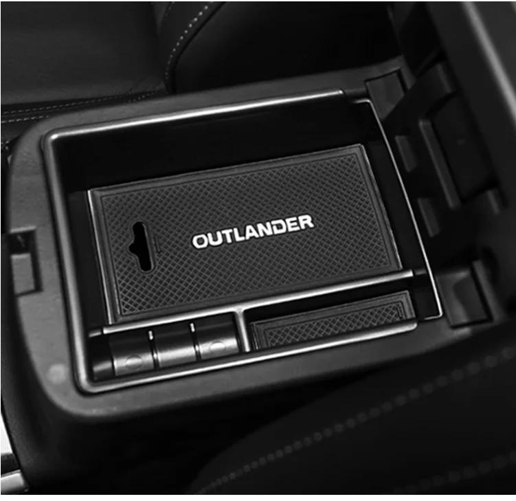 

Armrest Storage Box Holder for Outlander 2019-2021 Interior Organizer Central Console Glove Tray