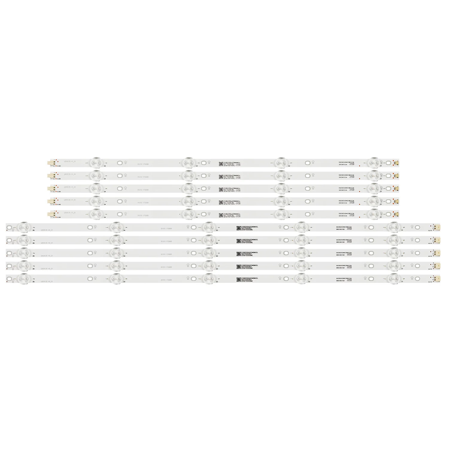 Barra de Retroiluminação Led para lg 55un70006la Lb-dm3030-gjd3x3555x9gb00-s Ns55df710na19 Lb55135 Lbm550m0501-pj4 l Pk-4 r