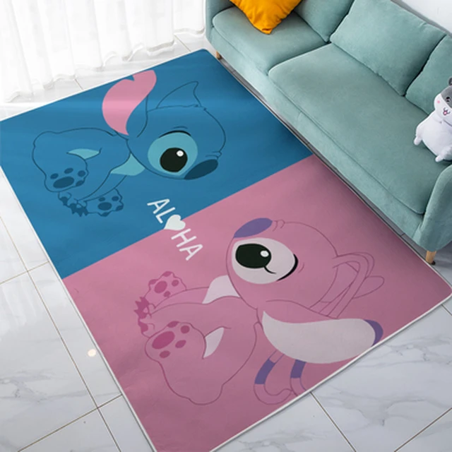 Tapis de jeu mignon Lilo et Stitch pour bébé Tapis antidérapant