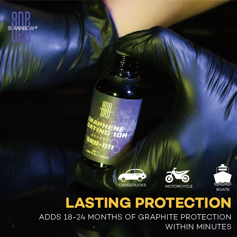 Graphene Ceramic Coating 10H Graphene Coating For Auto Detailing Car Protection Apply After Car Wash & Paint Correction
