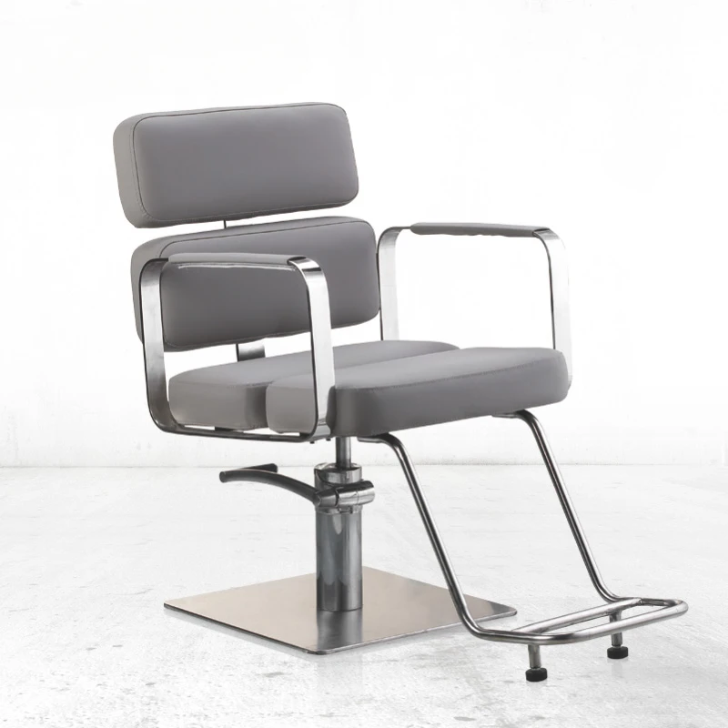 Swivel Salon Barber Chair Makeup Rolling Office Hairdressing Chairs Vanity Ergonomic Sillas Barberia Barbershop Furniture CM50LF makeup manicure barber chairs barbershop rolling cosmetic vanity barber chairs beauty sillas de barberia modern furniture