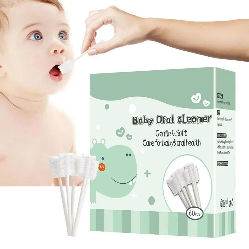 

60/120 шт., гибкие зубные щётки для языка