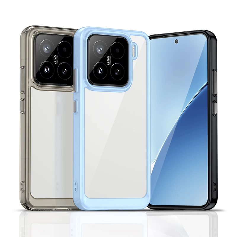 Xiaomi Clear TPU Case Colorful Protective Cover 1