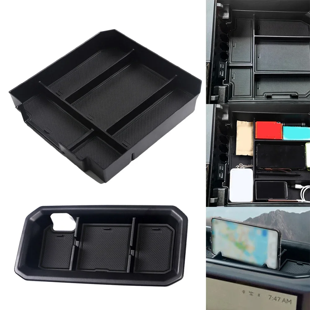 

For Toyota For Tundra 2022 Storage Organizer Storage Organizer Car Center Armrest Box Wear-resistant Car Center Armrest