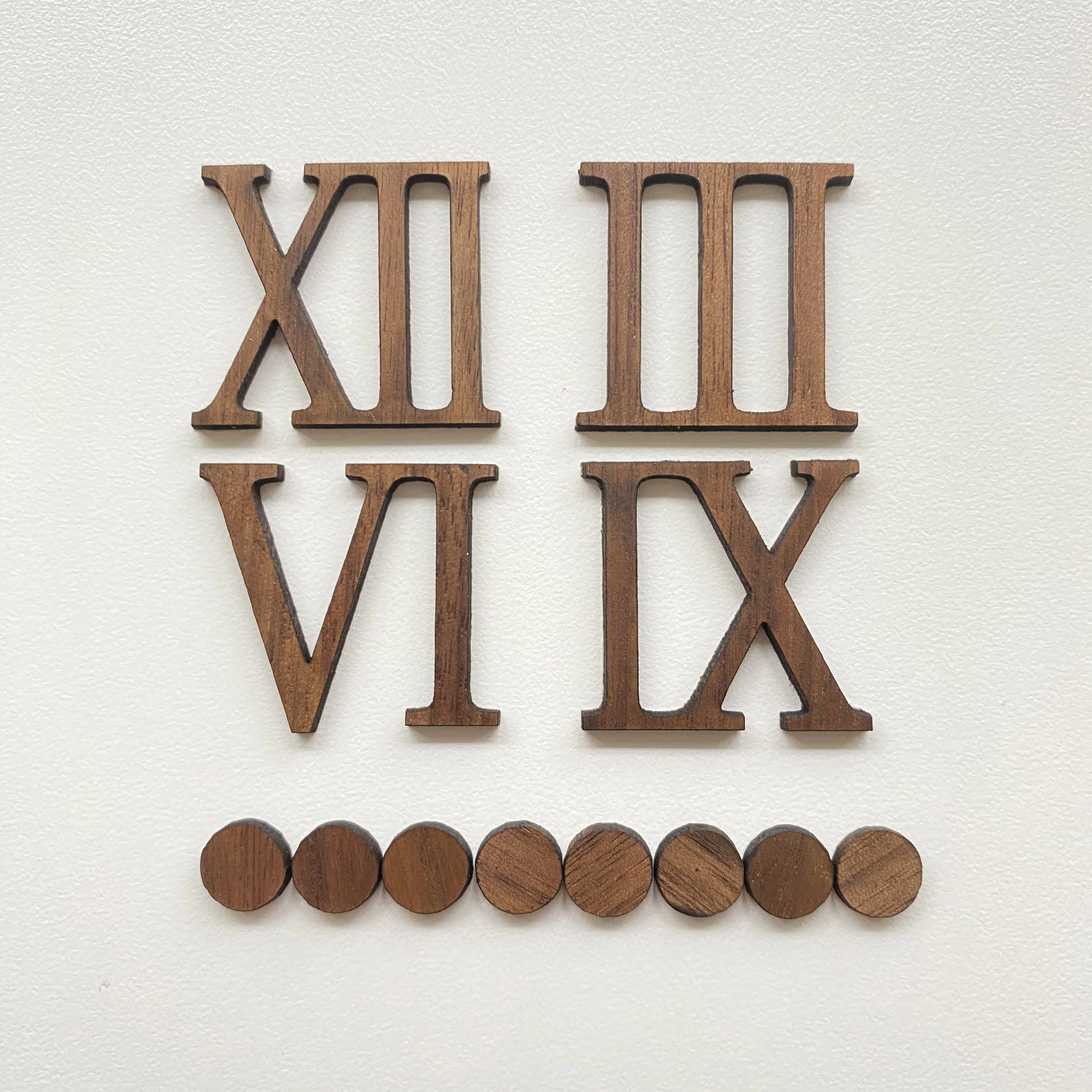 Wooden Clock Numbers for Hours Arabic Roman Numerals Separately Digital Watches Customizable Kits Replacement Gadget wall clock,digital wall clock,digital display clock,clock repair tools