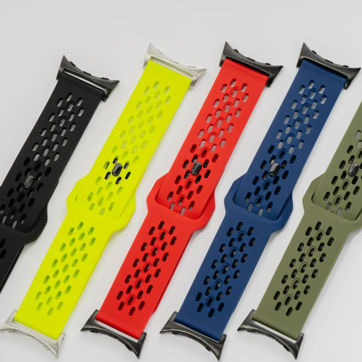 Breathable Sports Silicone Band Strap for Smartwatch Replacement