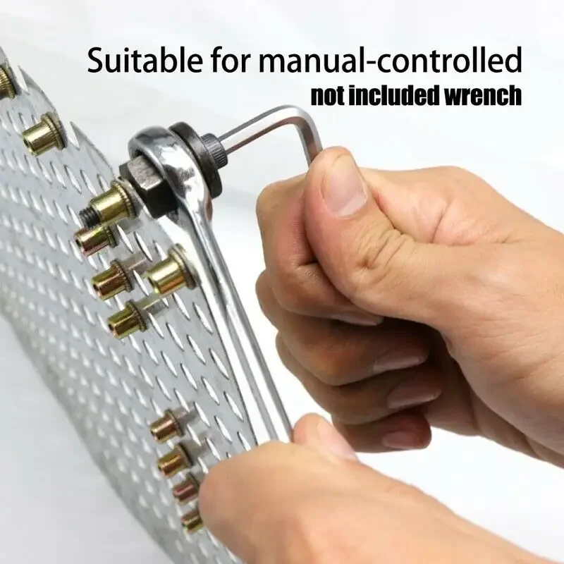 Rivet Nut Gun Head Manual Riveter Tool for Nuts M3 M4 M5 M6 M8 M10 1pcs
