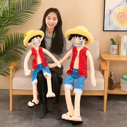 85cm Cartoon Joba Luffy Doll Toy Doll Sleeping In Bed Pillow Girl's Birthday Gift Large Multi-size Throw Pillow