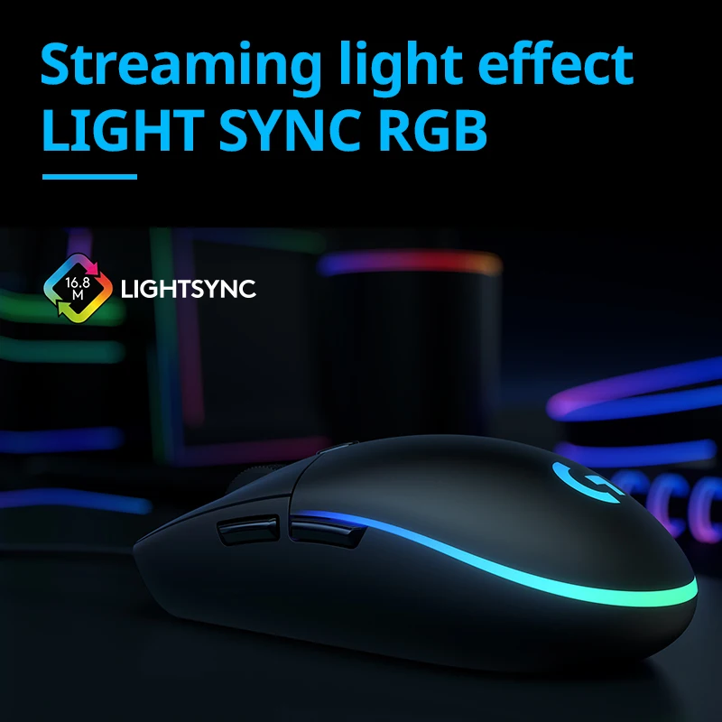 Gaming mouse Logitech G102 Gaming Mouse gamer pc gamer mouse inambricos