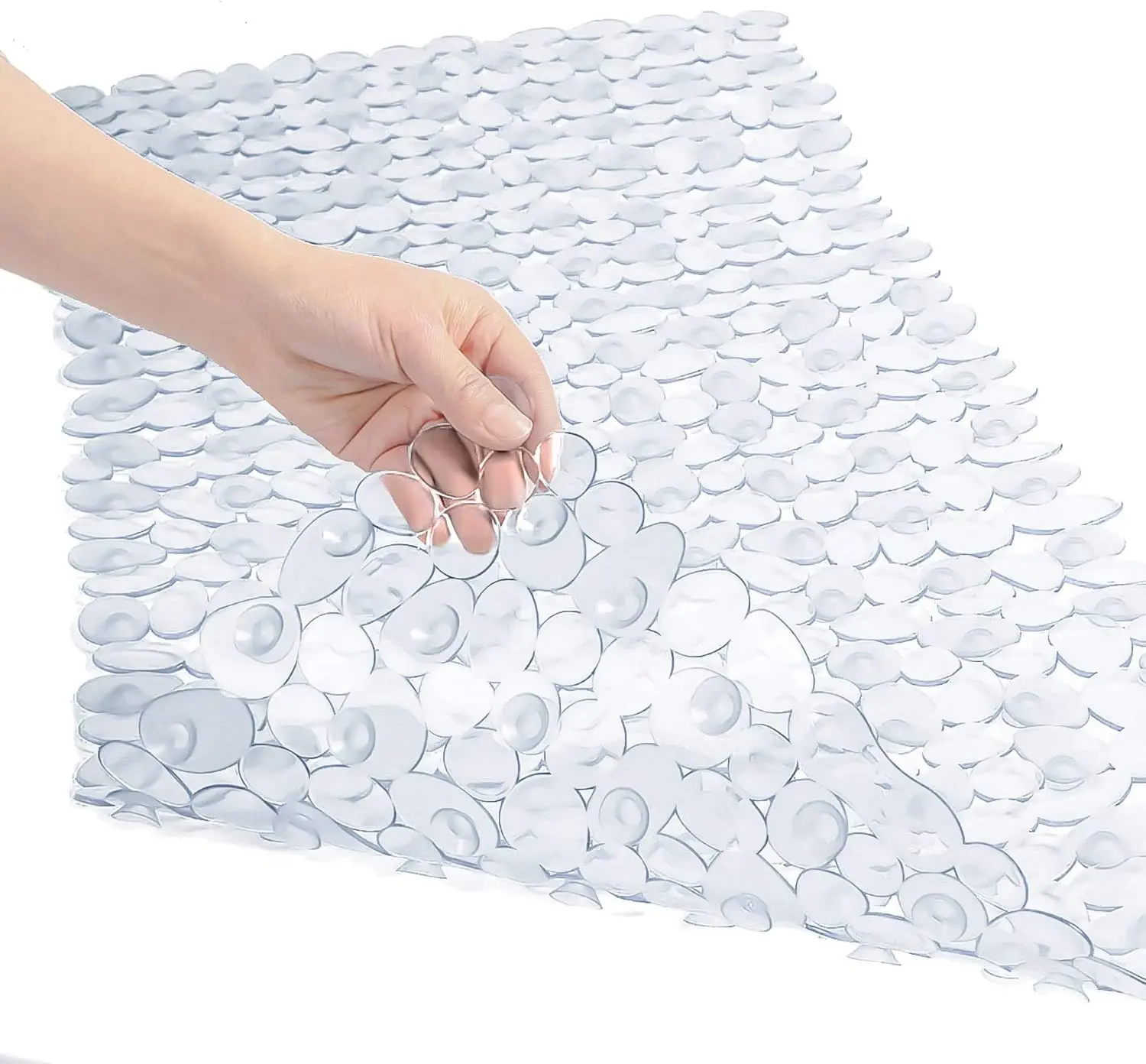 Slip-Resistant Waterproof Bath Mat with Suction Cups