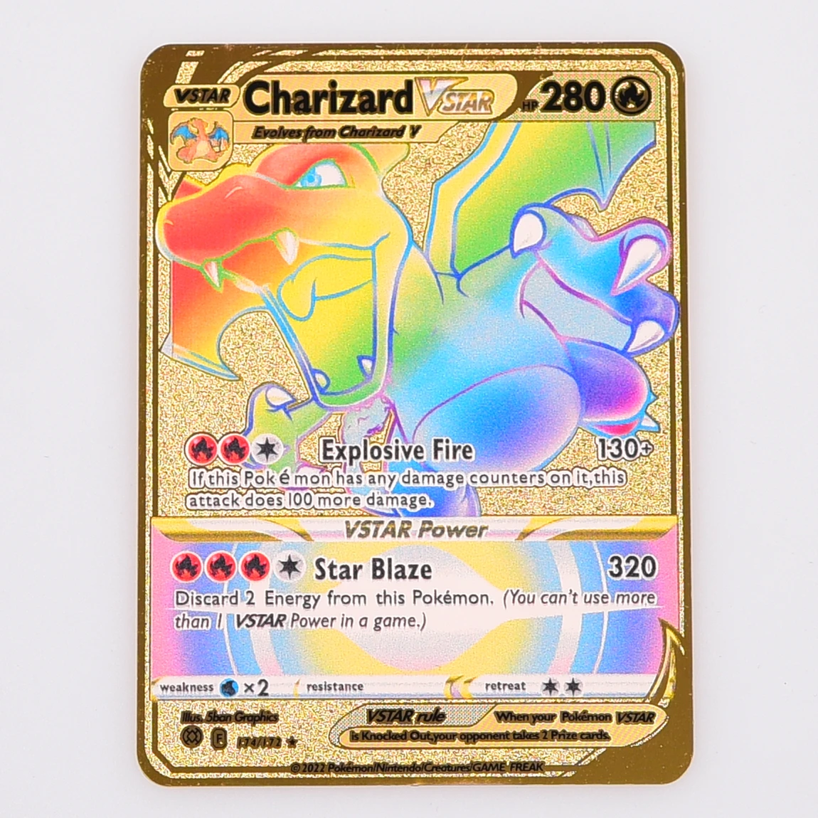 Metal Rainbow Glitter Collectibles, Rainbow Pokemon Cards