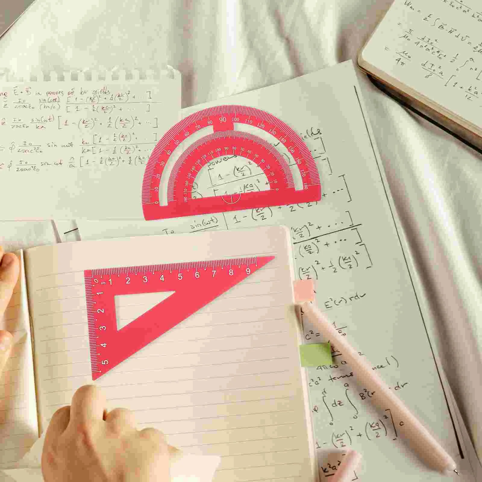 

Square Tool Drawing Compass Math Geometry Tools Kit Metal Math Geometry Tool Set Triangular Plate Protractor