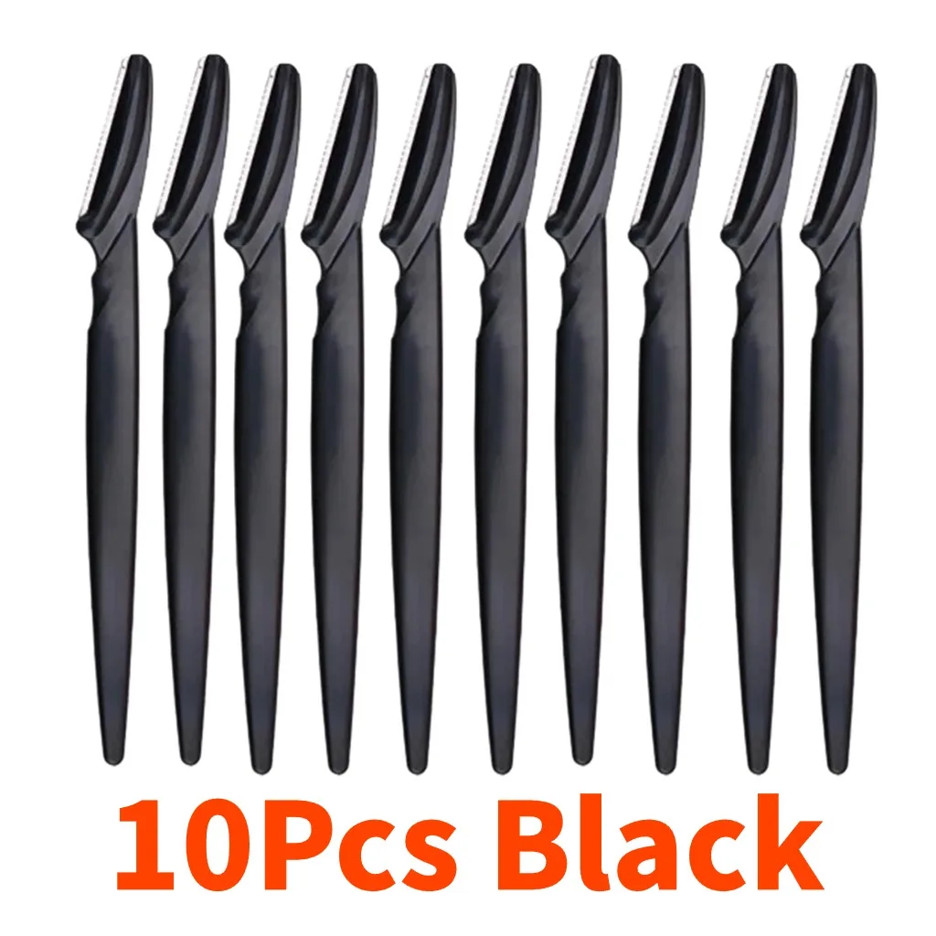 Eyebrow Razor 10/20/30/40/50Pcs Eyebrow Trimmer Face Razor Hair Remover Eye Brow Shaver Blades for Cosmetic Beauty Makeup Tools eyebrow razor hair remover eyebrow trimmer eyebrow trimmer set eyebrow razor set eyebrow trimmer blade face shaver facial hair remover hair shaver
