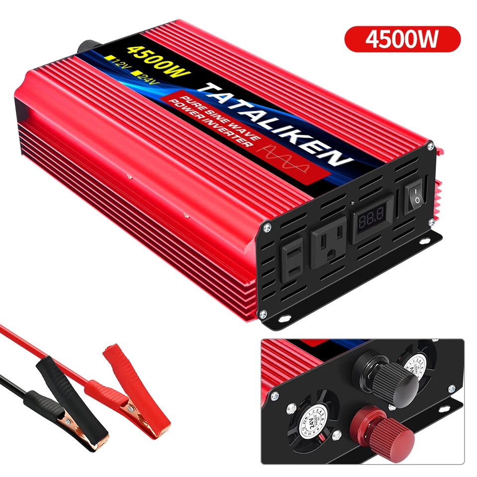 8000W, DC 12V, 24V a 110V CA,