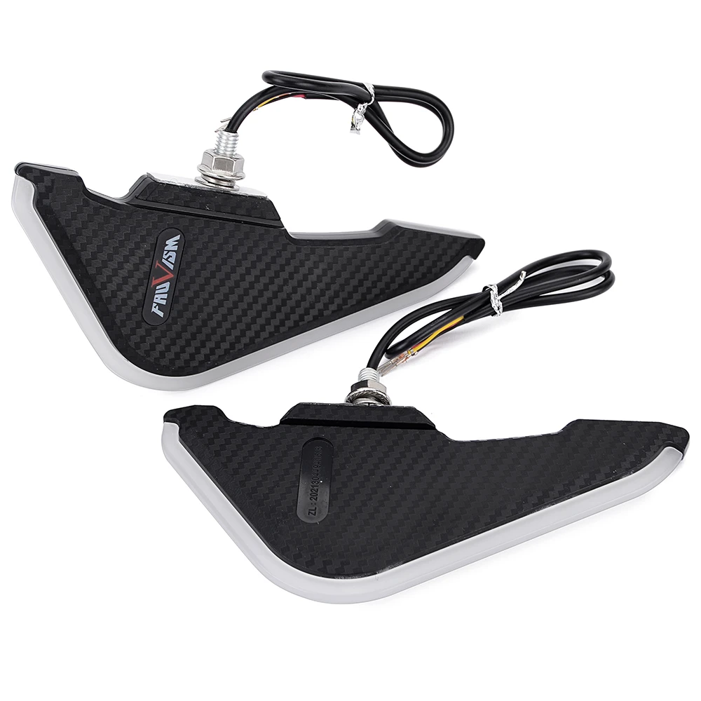 Frontverkleidung, aerodynamische Winglets, Seitenspoiler, dekoratives dynamisches Flügel-Set für Suzuki GSX-R600 750 1000 125 GSX-250R GSXS1000F – Detail 2