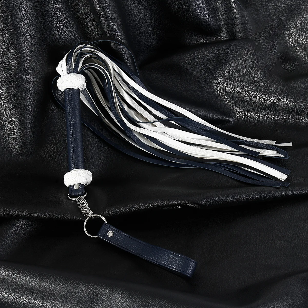 78CM Premium PU Leather Horse Whip,Reinforcement Handle Suede Flogger Whip Cowhide Horse Riding Whip Horse Training Crop 6