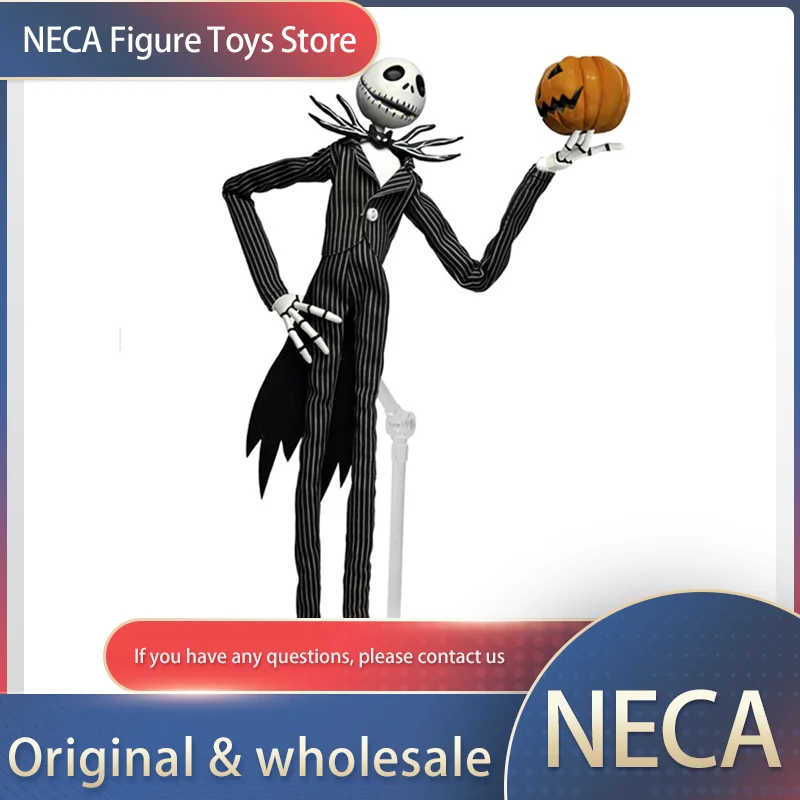 Neca Jack Skellington The Nightmare Before Christmas Anime Action Figure Statue Model Doll Kid Toy Gifts