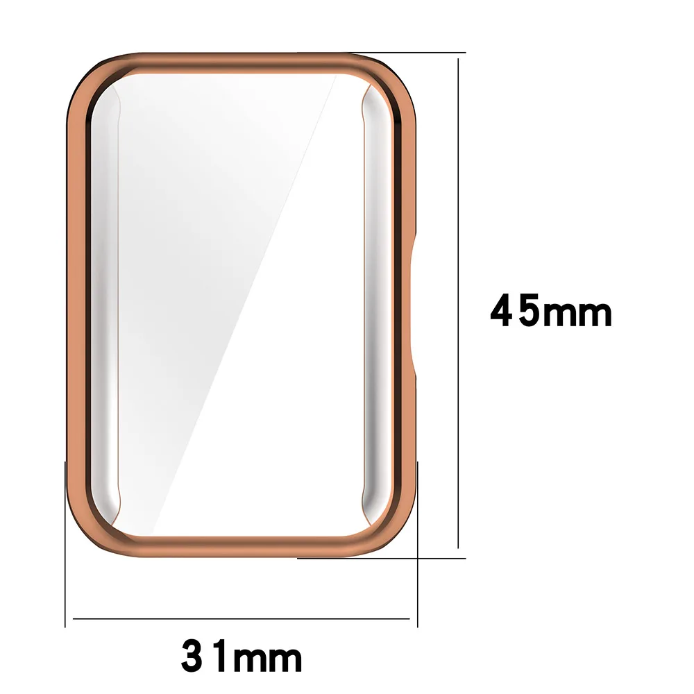 Soft TPU Protective Full Screen Protector Bumper Cover