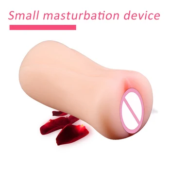 Silicone Masturbation Cup For Men Safe Soft Fidget Toys Orgasm Male Masturbator Sex Toy Realistic Pocket Pussy Vagina Adult Good 2
