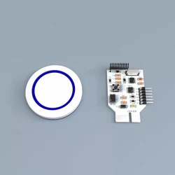 RGEEK Wireless Remote Control External PC Power Switch Button (White)
