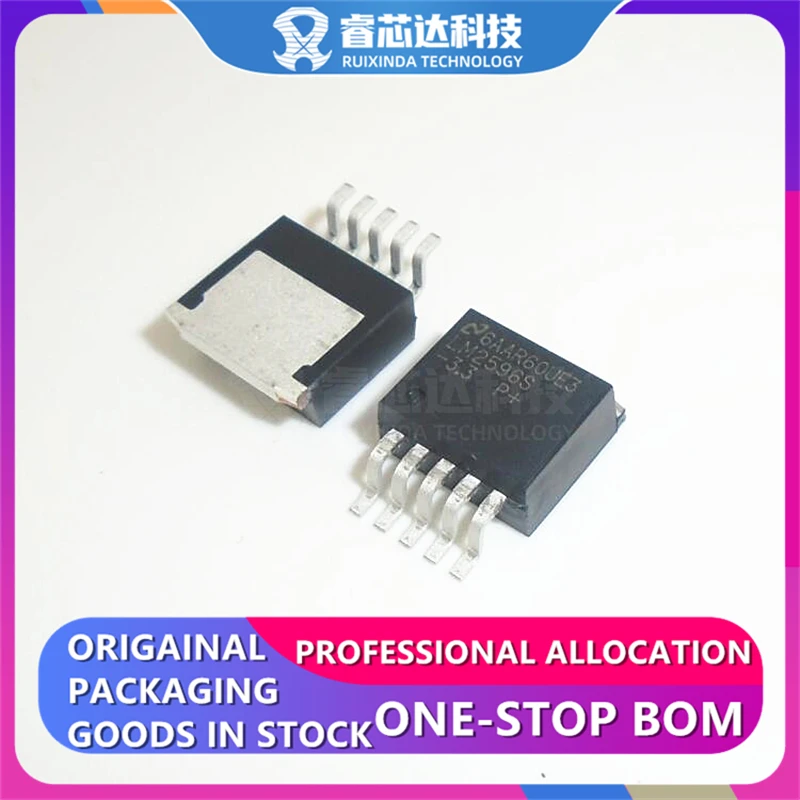 Rxdna Lm2596Sx-5.0 Lm2596Sx-3.3 Lm2596Sx-12V Lm2596Sx-Adj/Nopb To-263 3A 3.3V 5V 12V Regolatore Di Commutazione Buck Ic To-263-6, Dcav Pak