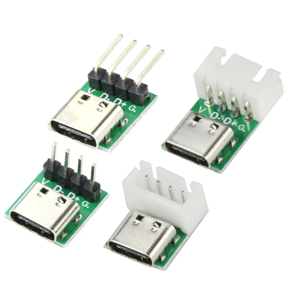 Board Usb Adapter Connector Usb Connector Solder Pcb Board Connector 110pcs Usb Aliexpress