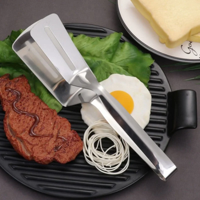 304 Stainless Steel Fish Frying Clip Creative Kitchen Utensils Steak Clip Multifunctional Barbecue Food Grilled Barbecue