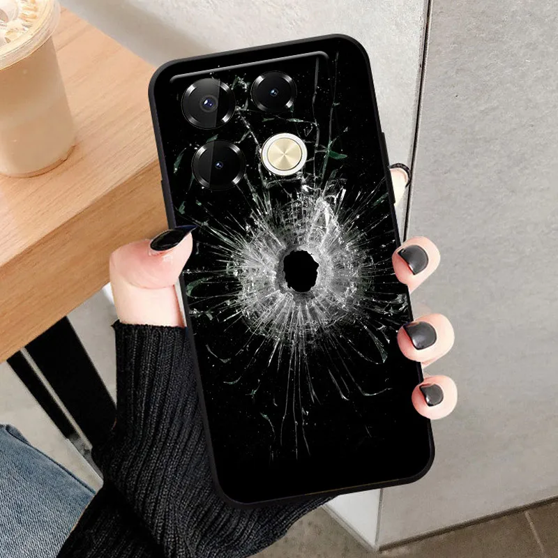 Soft Silicone Cool Wolf Shockproof Case Cover