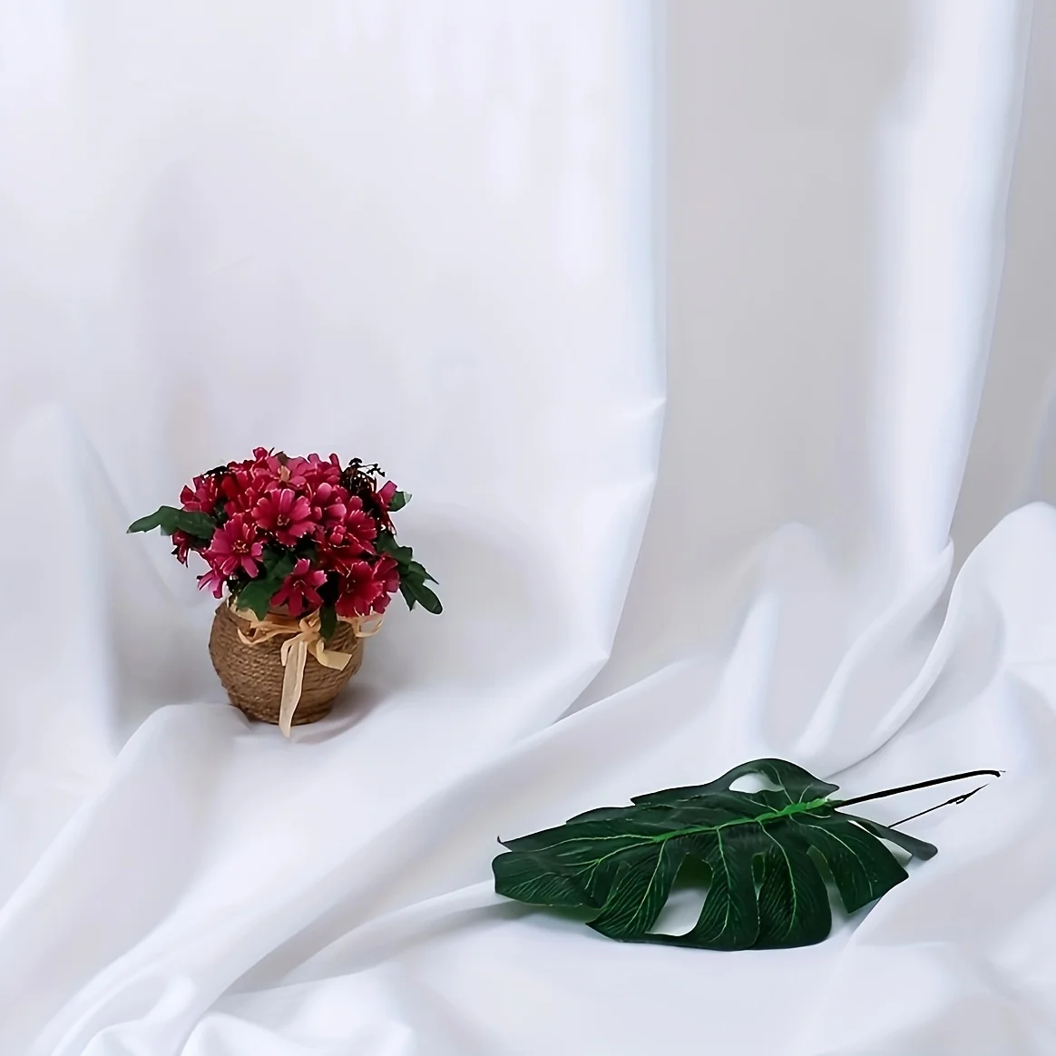 Backdrop Thick White for Photo Shoot Video Recording