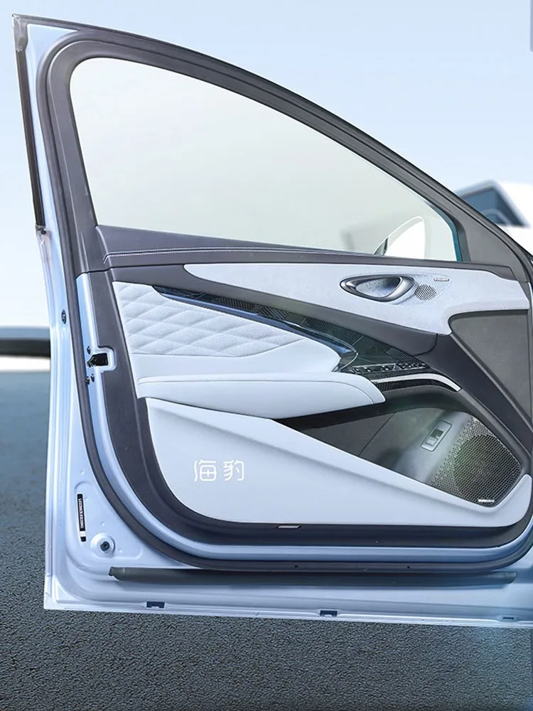 For BYD Seal EV Car Door Anti Kick Pad Leather Anti-Scratch Car Door Edge Protective Pad Car Interior Accessories