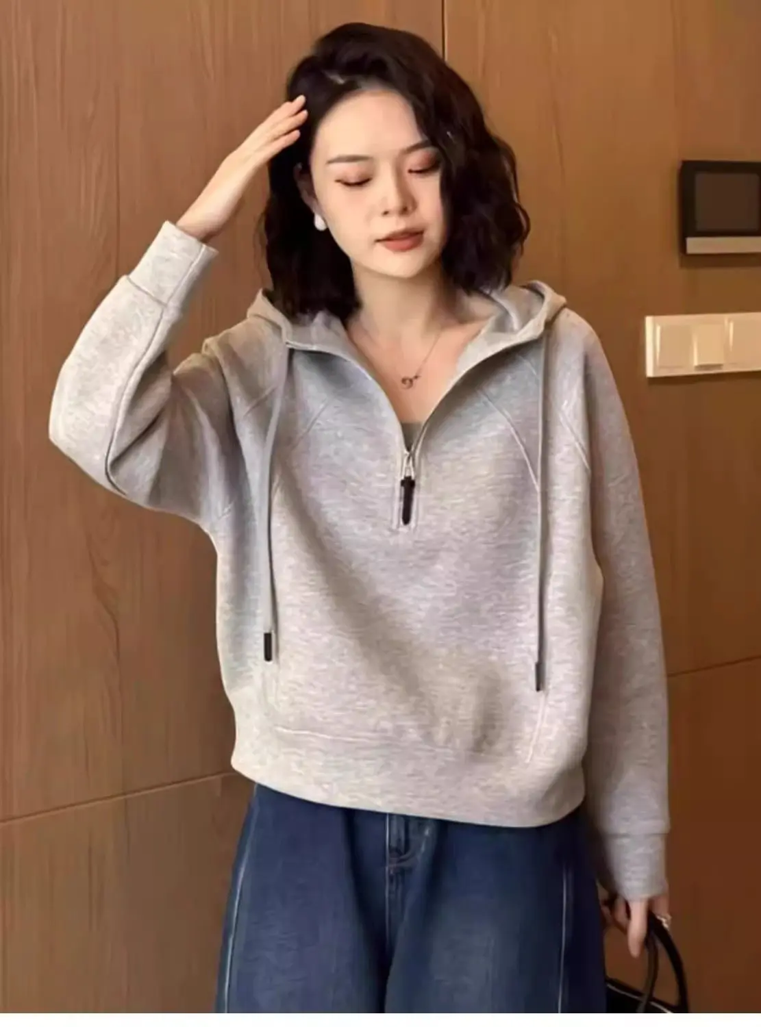 Hoodie Back View Showing Fit