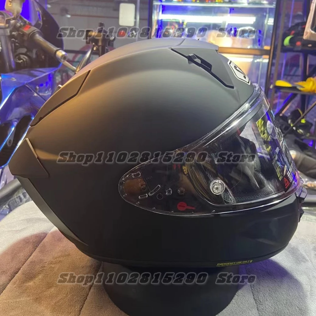 X-15 Full Face Motorcycle Helmet X-Fifteen X-SPR PRO Matte Black Helmet Riding Motocross Racing Motobike Helmet
