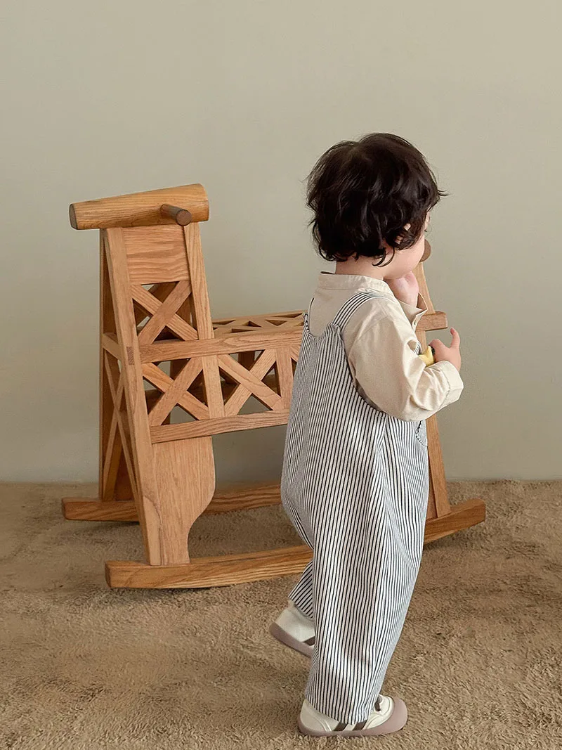 Cute Stripe Kids Trousers Casual Pants for Girls