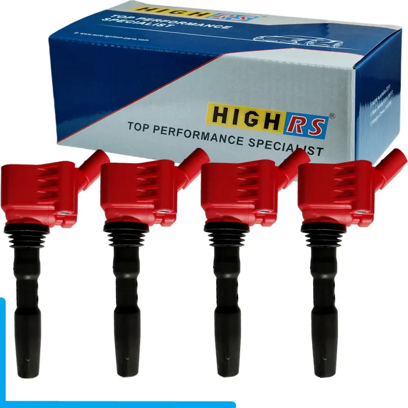 Iridium Spark Plug Ignition Coil For SKODA OCTAVIA 1.2 1.4 1.6 CITIGO 1.0 SUPERB RAPID SEAT LEON IBIZA IV 1.0 1.2 1.6 ALHAMBRA - 3