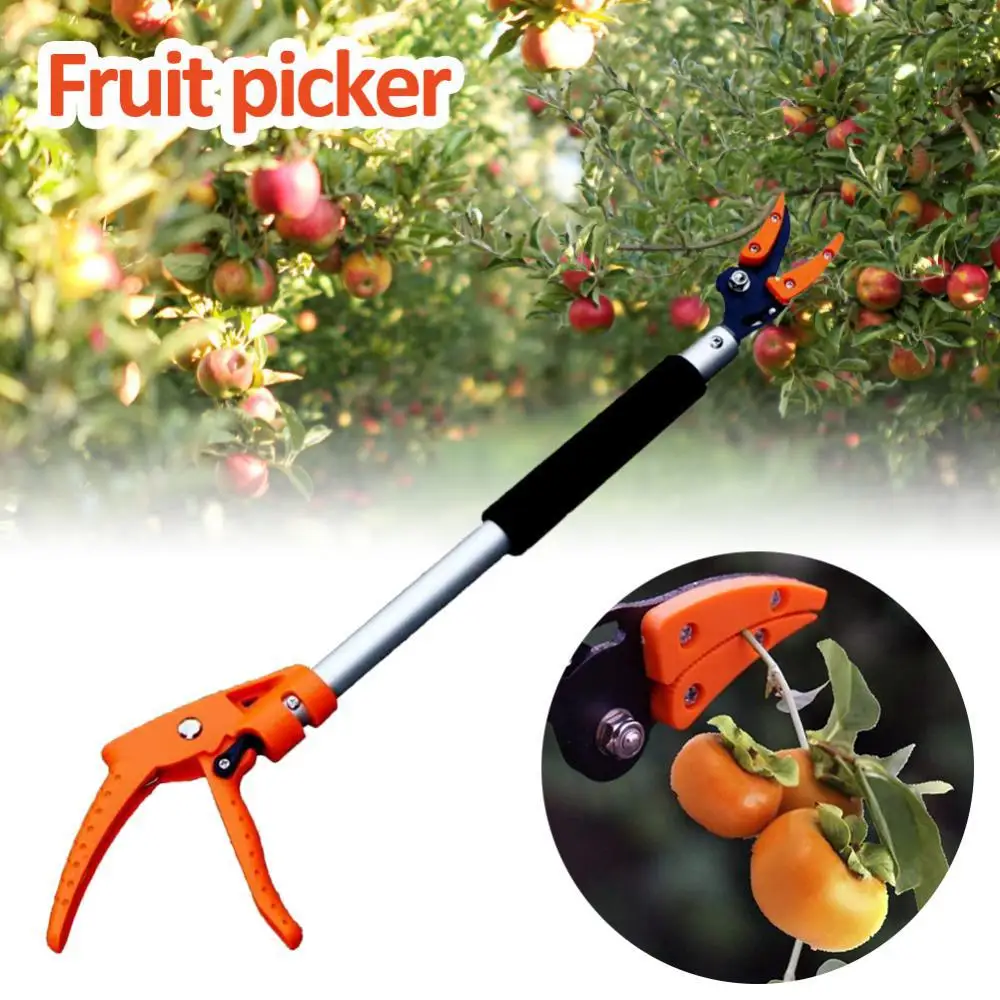 Description Picture 3 of item0.6m  Short Reach Telescopic Pruning And Hold Bypass Pruner Cutting Fruit Picker Tree Cutter Garden Tools