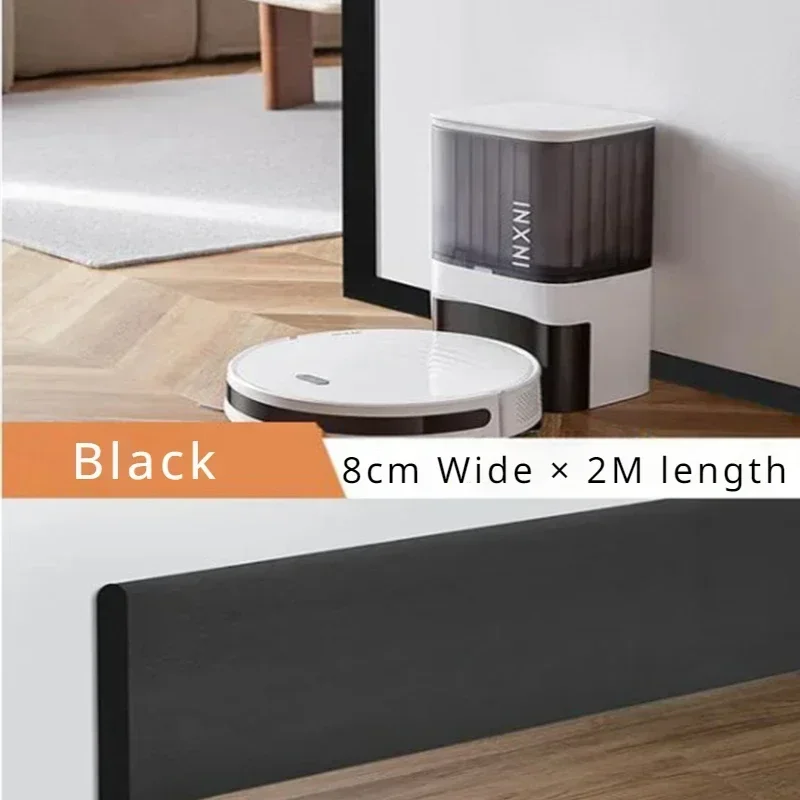 Waterproof 3D Decorative Self-Adhesive Skirting Strip - Thickened, Anti-Collision, Kid-Safe Enclosure