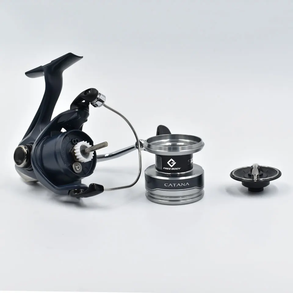 2022 SHIMANO Reel CATANA Fishing spinning reel 2+1BB 1000/2500/3000/4000  3.0KG-8.5KG power seawater/freshwater metal Spool