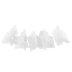 Set of 5 Silicone USB Dust Plugs for Laptops, Computers, and Tablets (White)